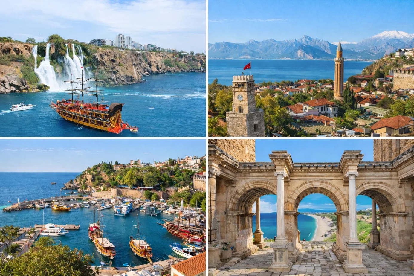 Antalya and its historic Mediterranean setting